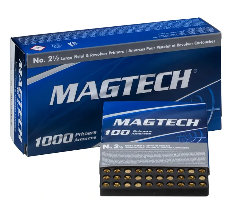 Magtech Large Pistol Primer 2 1/2 CBCPR-LP