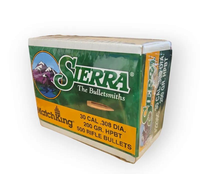  Sierra Bullets .308 x 200gr HPBT Match 500ct 2230 C