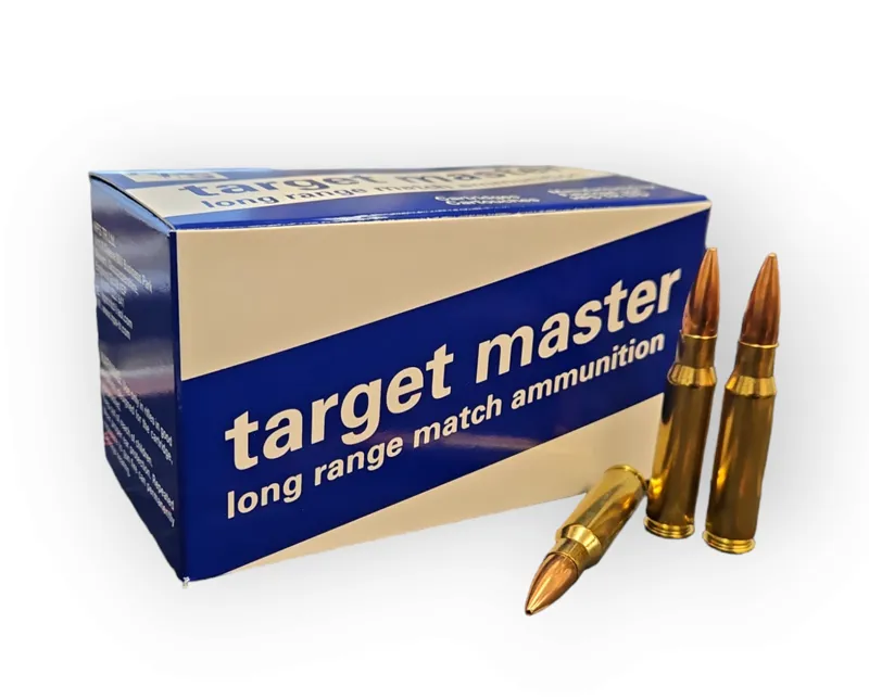 HPS .308 Win Target Master Ammunition Sierra 155 Grn - 50 Rnd