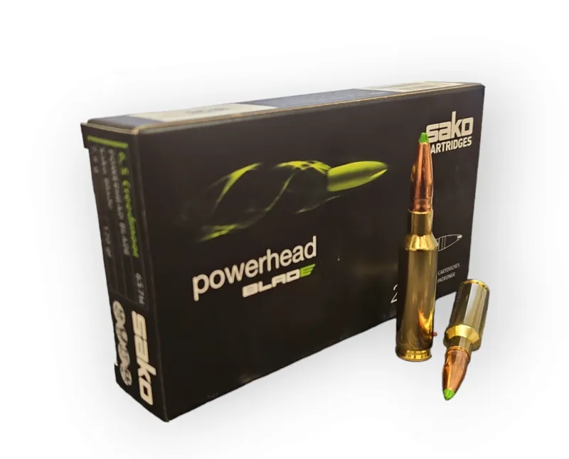 Sako 6.5 Creedmoor 120Grain Powerhead Blade Ammunition - 20ct - 657H