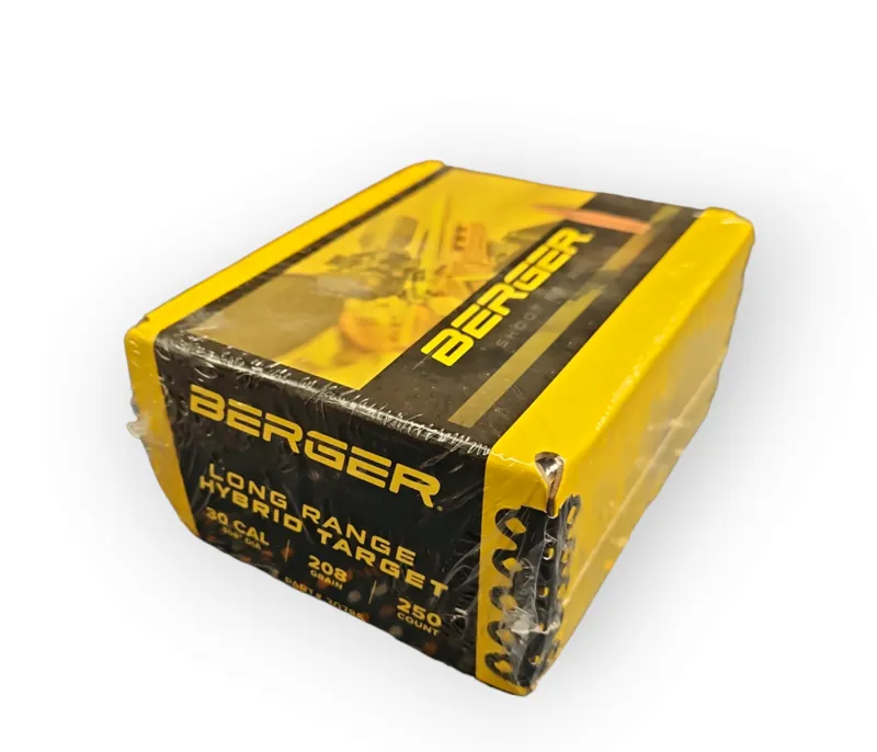 Berger .30 x 208Grain LR Hybrid Target - 250ct 30785