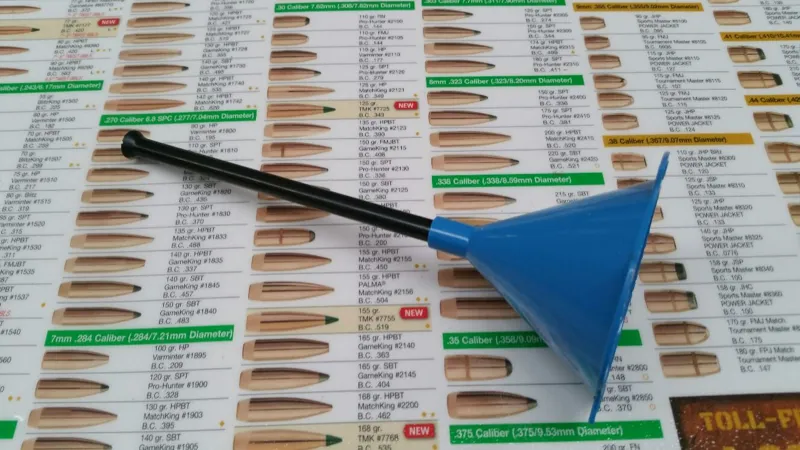 Forster Powder Funnel with Long Drop Tube