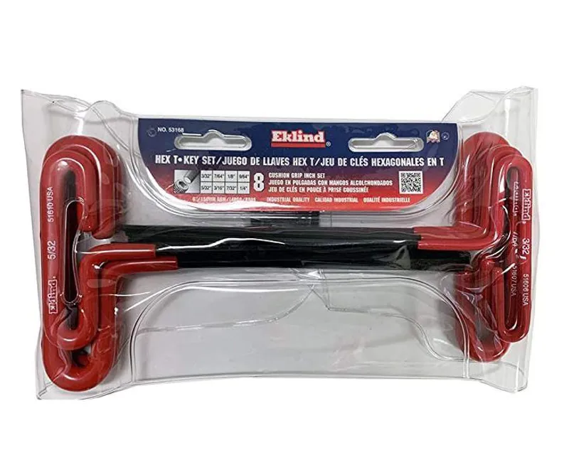 Eklind Hex Allen Key T- Key Soft Cushion Set - Imperial