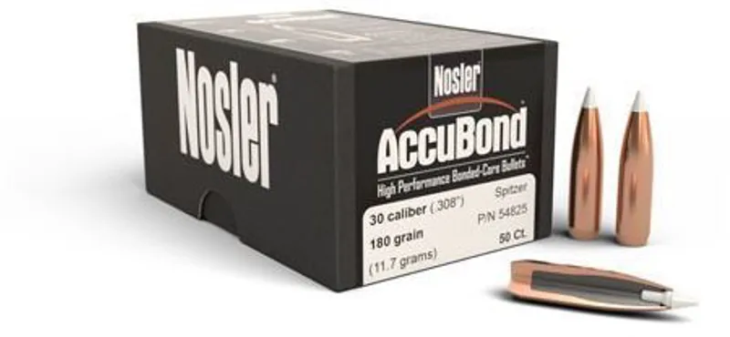  Nosler .30 x 180Grain Accubond 50ct 54825