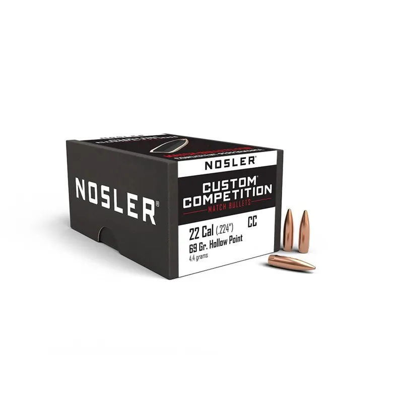  Nosler .224 x 69Grain Custom Competition 250ct 53065