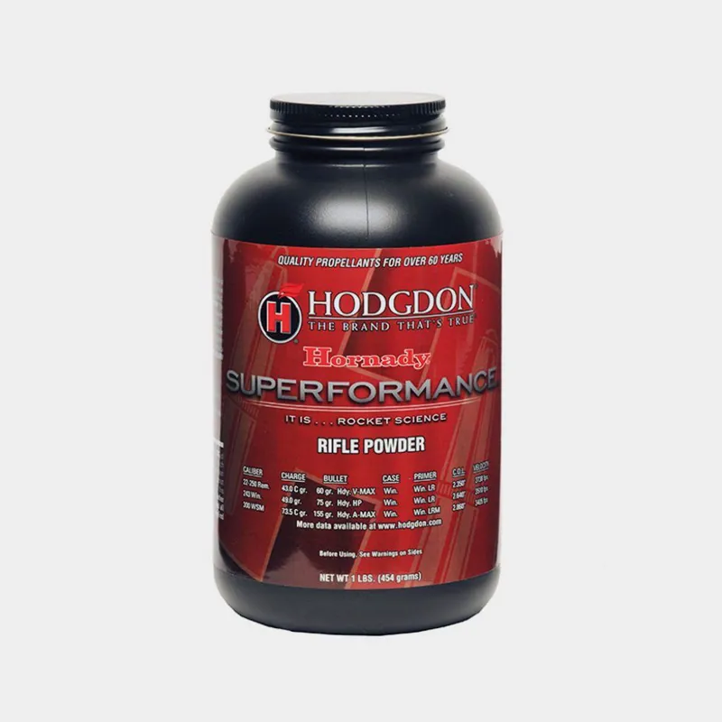  Hodgdon Superformance 1Lb Tub Propellant Powder