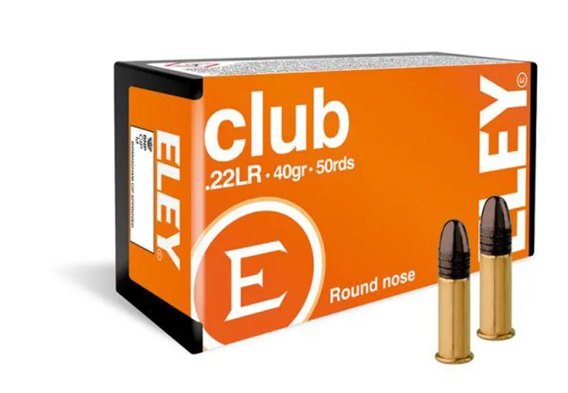  Eley Club .22 LR Ammunition 50rnd