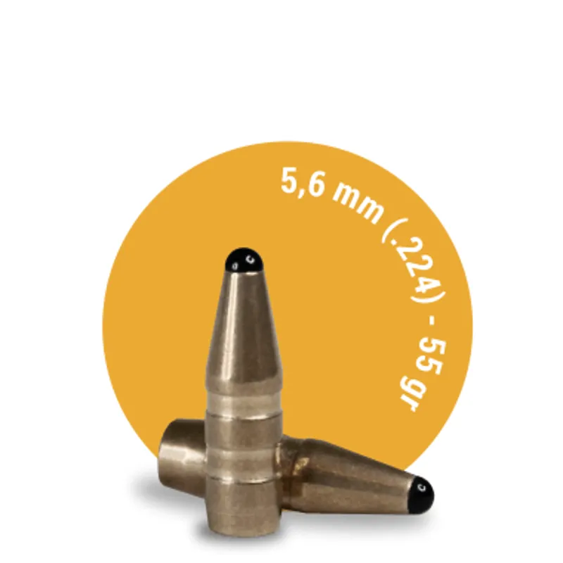 Fox Classic Hunter Bullets .224/5.56mm 55Grain - 50ct - Lead Free