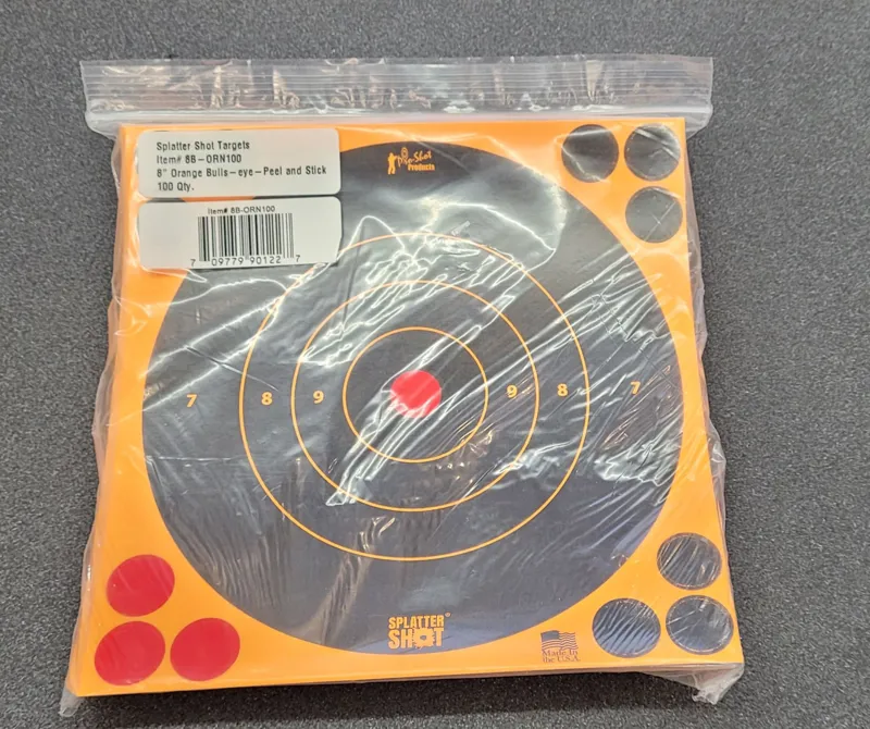 Proshot Splatter Shot Target in Orange-1