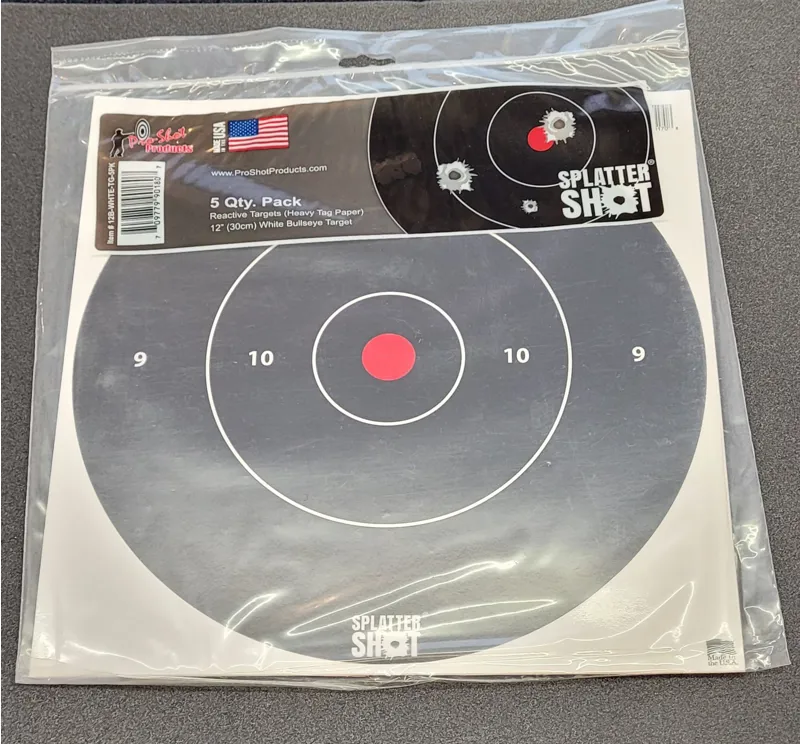 Proshot Splatter Shot Target in White