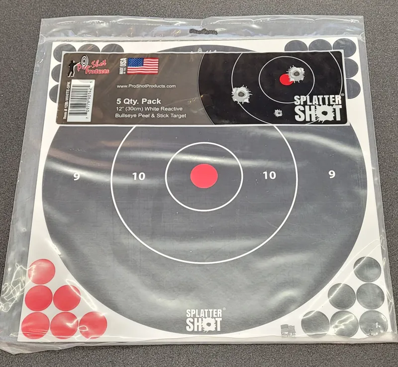Proshot Splatter Shot Target in White