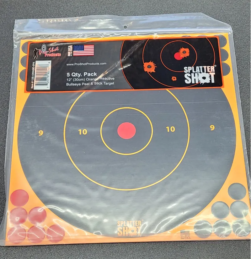 Proshot Splatter Shot Target in Orange