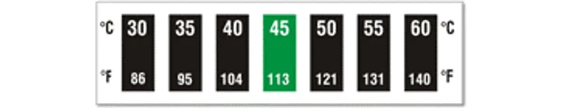 Barrel Temperature Strip - 30-60C / 86-140F-1