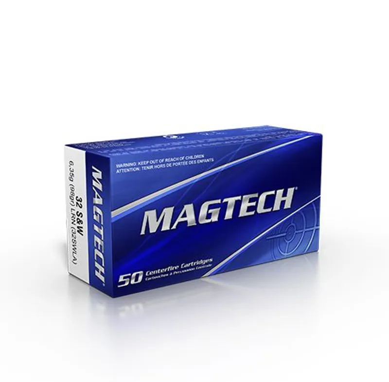  Magtech 32 SW Long 98GR LRN Ammunition - CBC32SWLA - 50rnd