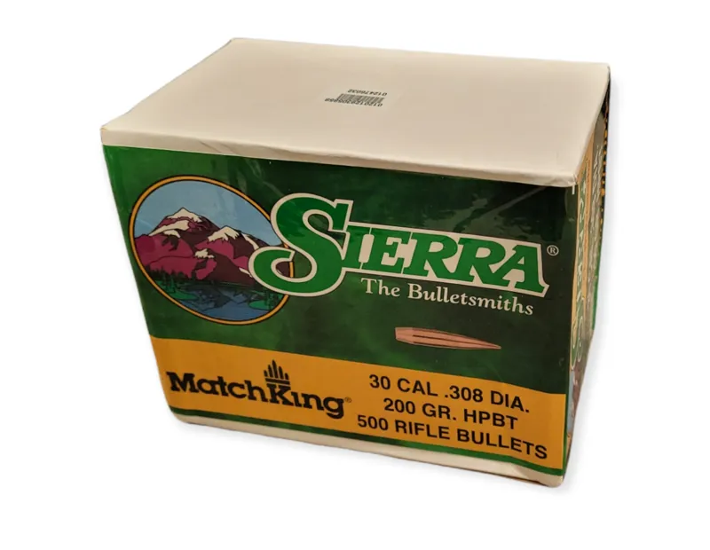  Sierra Bullets .308 x 200gr HPBT Match 500ct 2231C