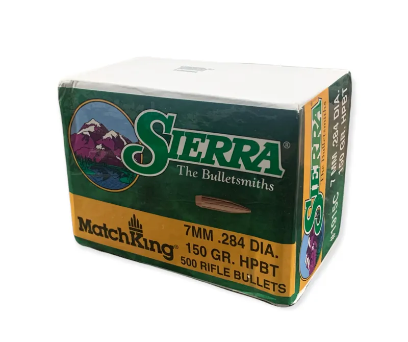 Sierra Bullets .284/7mm x 150gr HPBT Match 500ct 1915