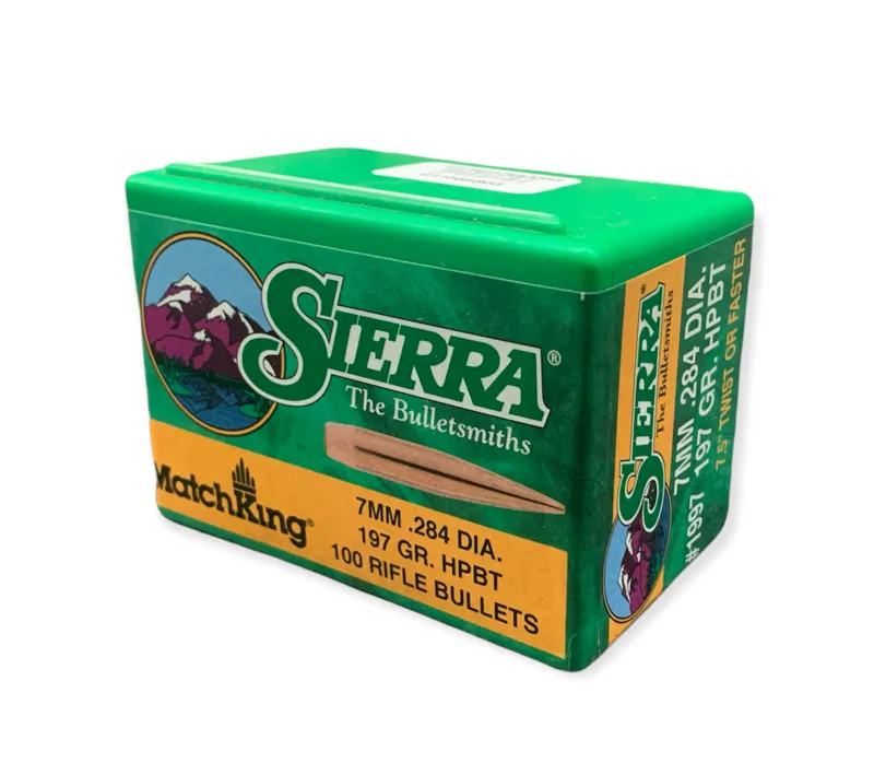  Sierra Bullets .284/7mm x 197gr HPBT Match 100ct 1997