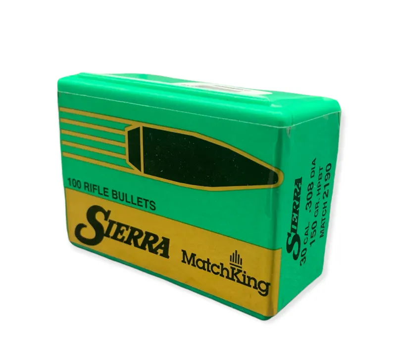  Sierra Bullets .308 x 150gr HPBT Match 100ct 2190