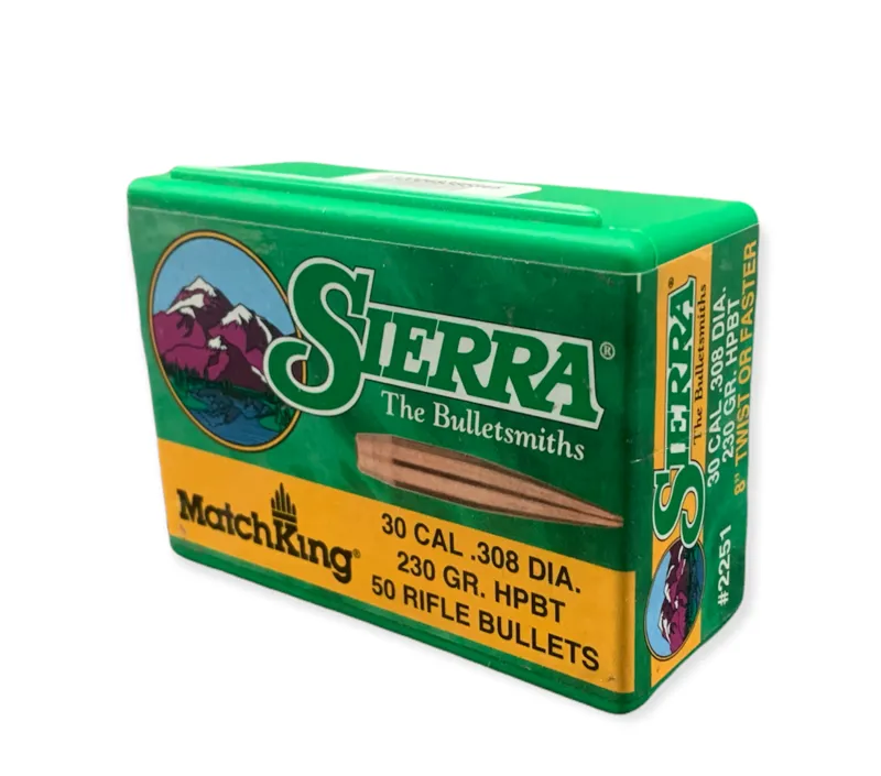Sierra Bullets .308 x 230 HPBT Match 50ct 2251