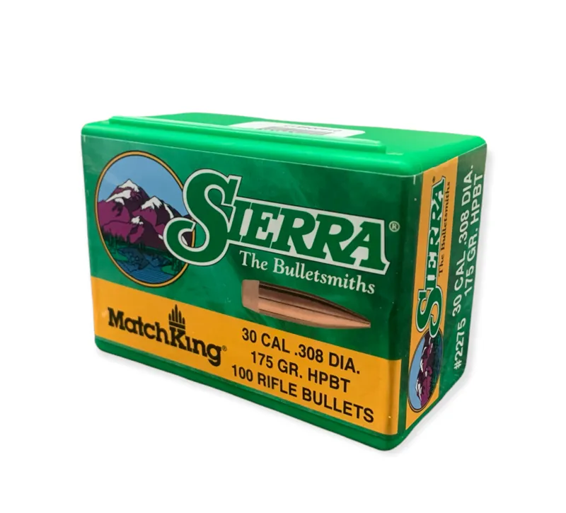  Sierra Bullets .308 x 175gr HPBT Match 100ct 2275