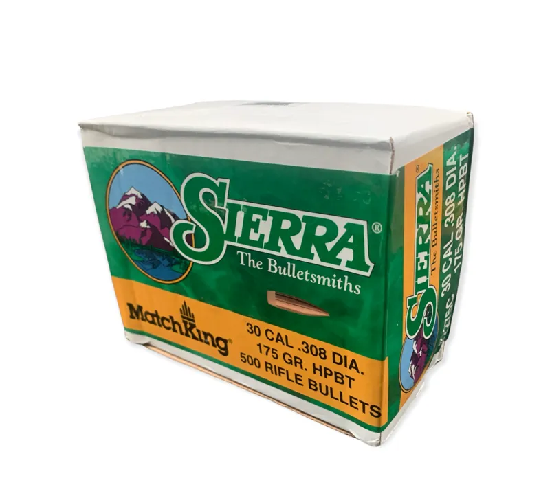  Sierra Bullets .308 x 175gr HPBT Match 500ct 2275C