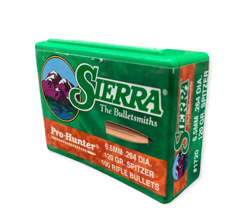 Sierra Bullets .264/6.5mm x 120gr SPT Prohunter 100ct 1720