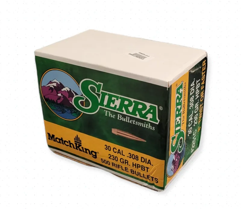  Sierra Bullets .308 x 230 HPBT Match 500ct 2251C