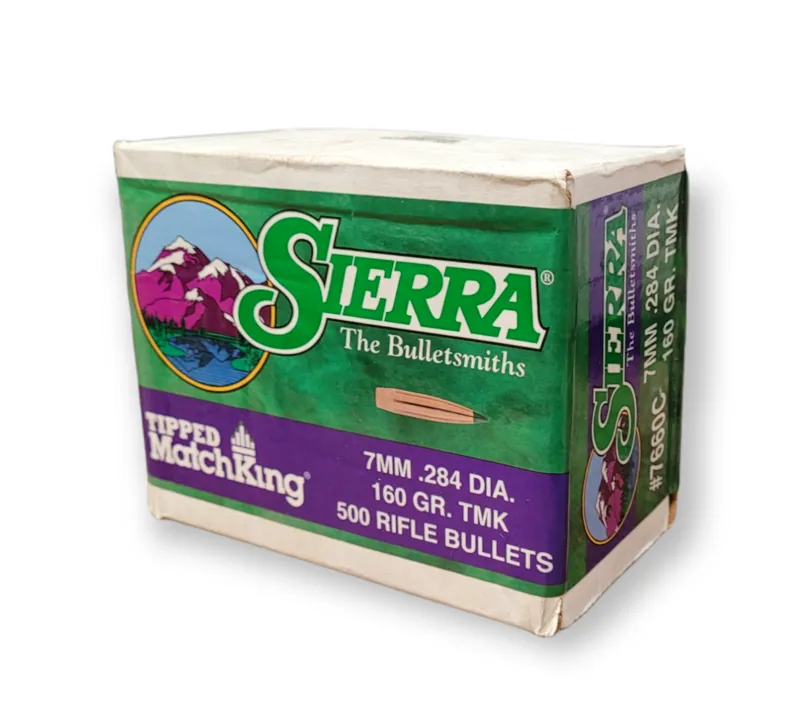 Sierra Bullets .284/7mm x 160gr TMK Tipped Matchking 500ct 7660C