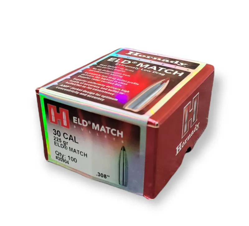  Hornady .30 x 225 Grain ELD-M 100ct 30904
