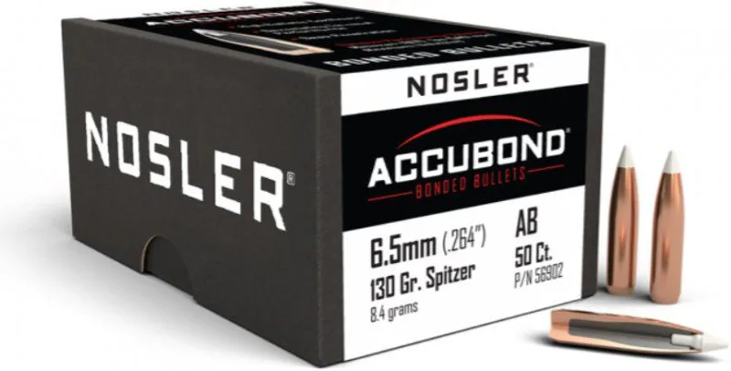  Nosler 6.5/.264 x 130Grain Accubond 50ct 56902