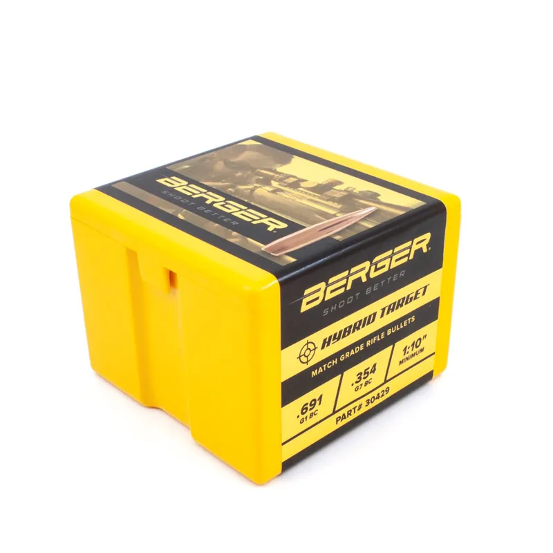  Berger .30 x 215 Match Hybrid Target 100ct 30429-1