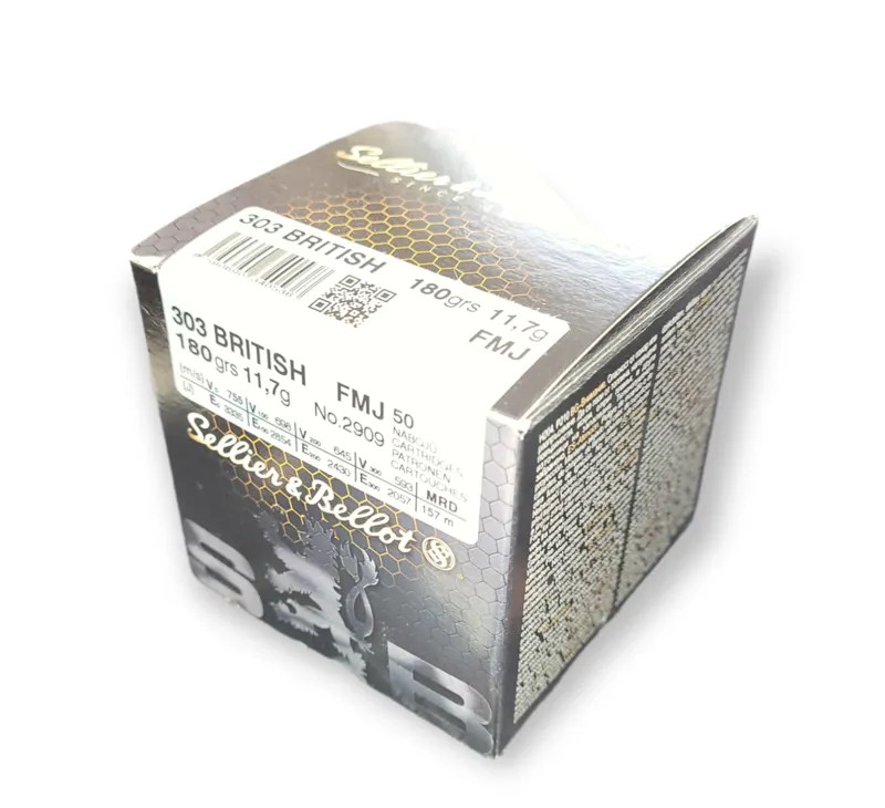 Sellior  Bellot .303 British 180 Grain FMJ Ammunition 