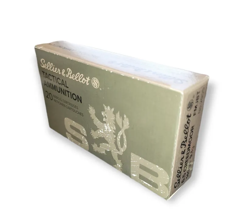 Sellior  Bellot 6.5 Creedmoor 140Grain FMJBT Ammunition 