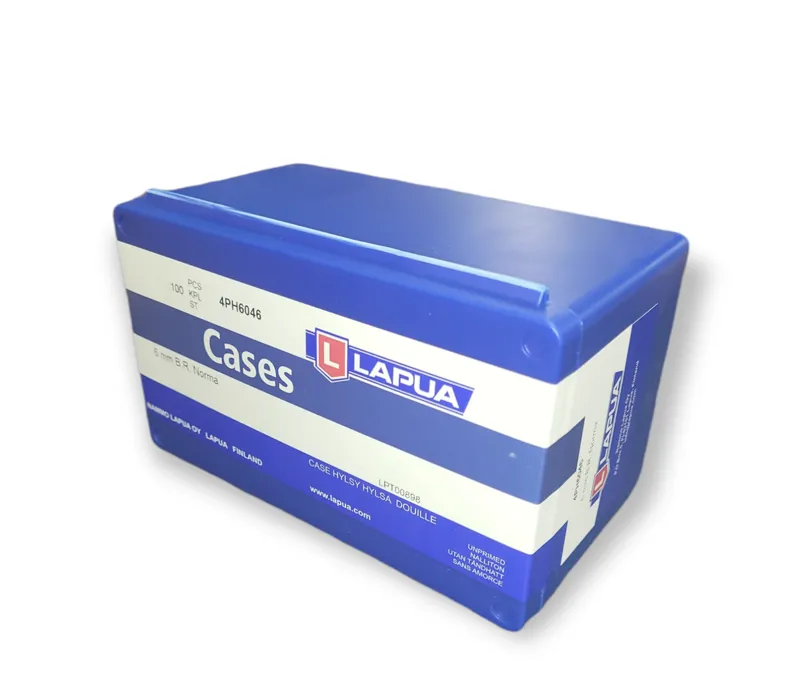 6BR Norma - Lapua Brass Cases - 100ct - LA4PH6046