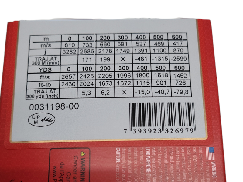 Norma Golden Target .308 Win 155gr Match Ammunition  20 Round 10177422-2