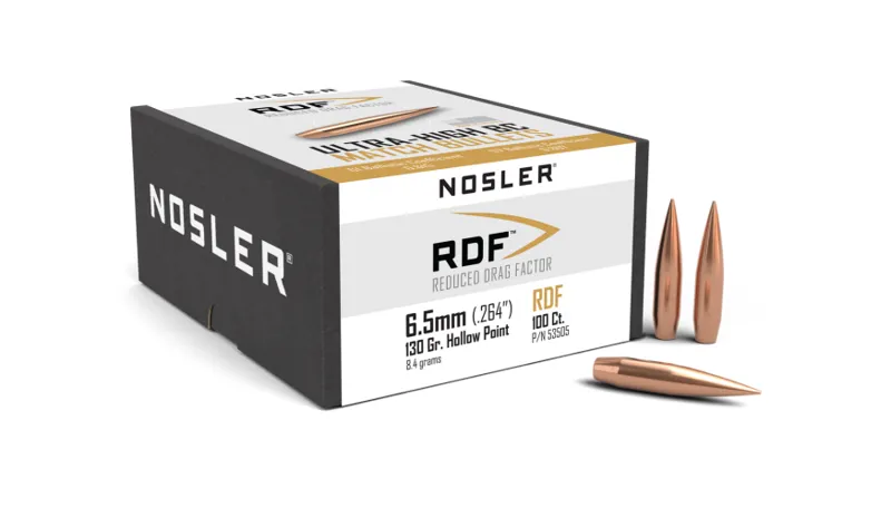 Nosler 6.5/.264 x 130 Grain RDF 100ct 53505