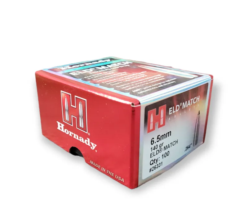  Hornady 6.5/.264 x 140 Grain ELD-M 100ct 26331