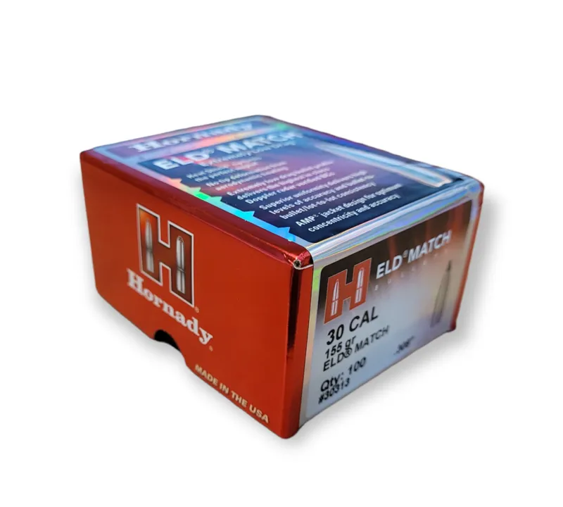  Hornady .30 x 155 Grain ELD-M 100ct 30313