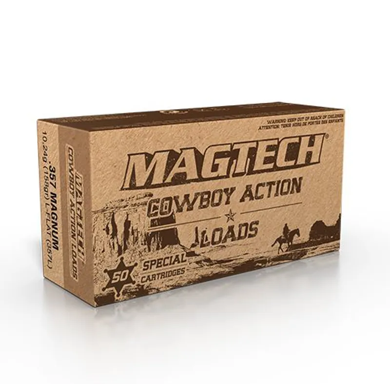  Magtech 357 Magnum 158GR LFN Ammunition - CBC357L - 50rnd
