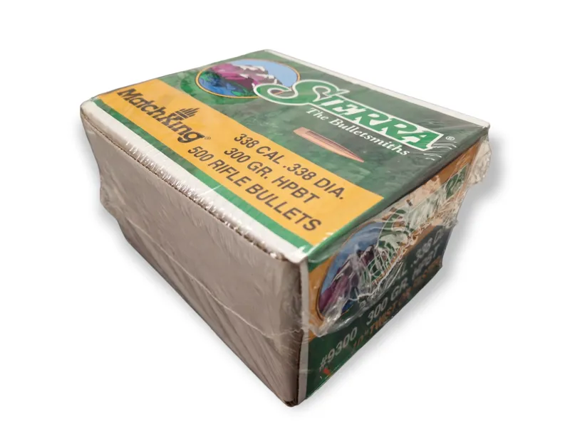  Sierra Bullets .338 x 300gr HPBT Match 500ct 9300