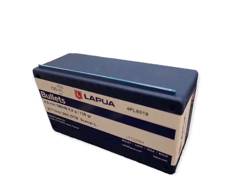  Lapua 6.5 x 136 Grain OTM Scenar - L 4PL6019 - 100ct