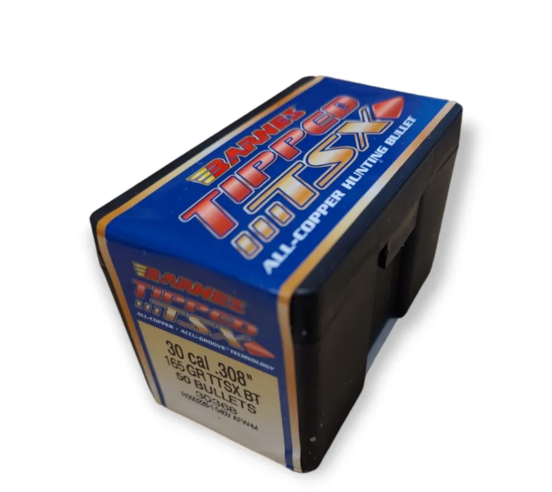  Barnes Bullets .30 x 165grain TTSX BT 50ct 30368