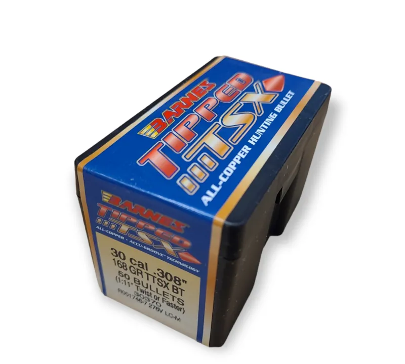  Barnes Bullets .30 x 168 TTSX BT 50ct 30370
