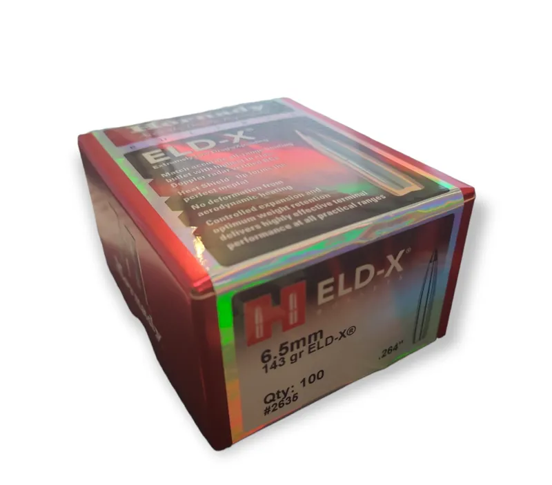 Hornady 6.5/.264 x 143 Grain ELD-X 100ct 2635 