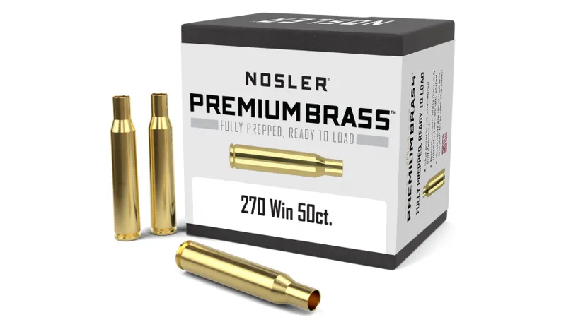 Nosler .270Win Brass Cases 