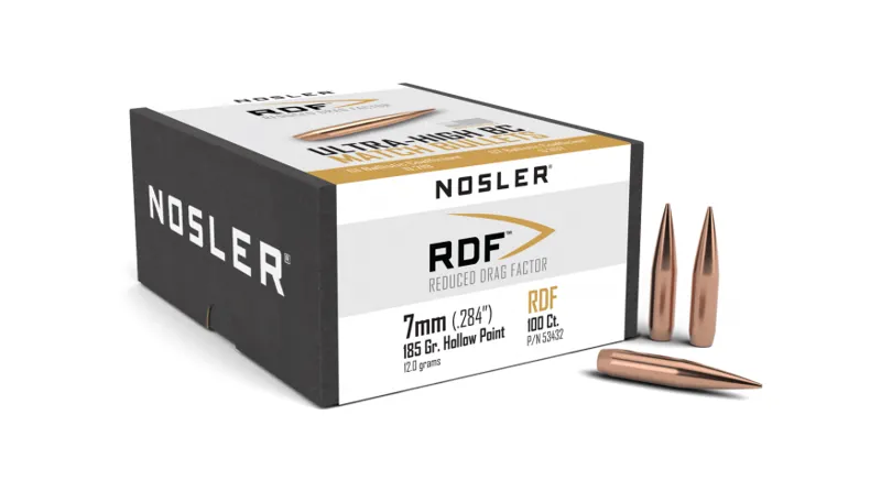  Nosler 7mm/.284 x 185Grain RDF 100ct 53432
