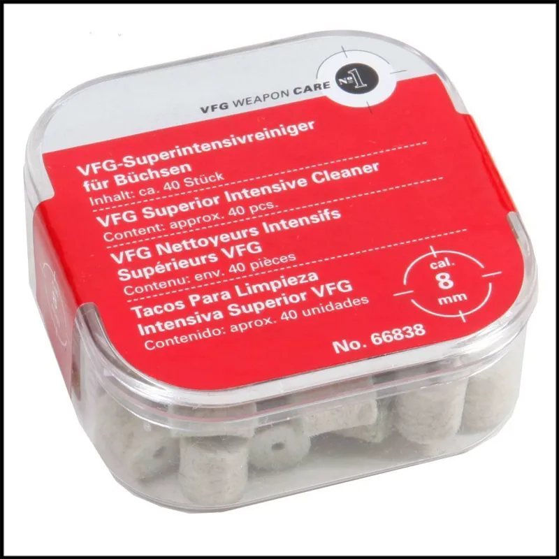 VFG CLEANING FELTS INTENSIVE .243/6MM 