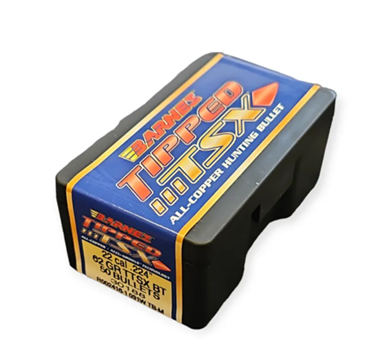 Barnes Bullets .224 X 62grain TTSX BT 50ct 30188