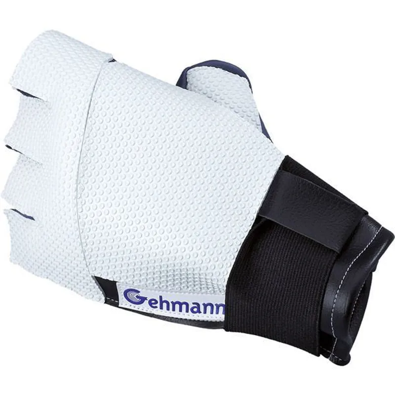 Gehmann 466 Fingerless Glove - Right Hand Shooter - Blue