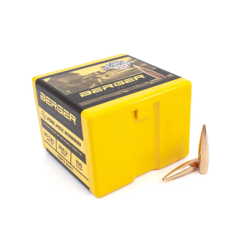 Berger .30 x 200.20X Grain Hybrid Target - 30417